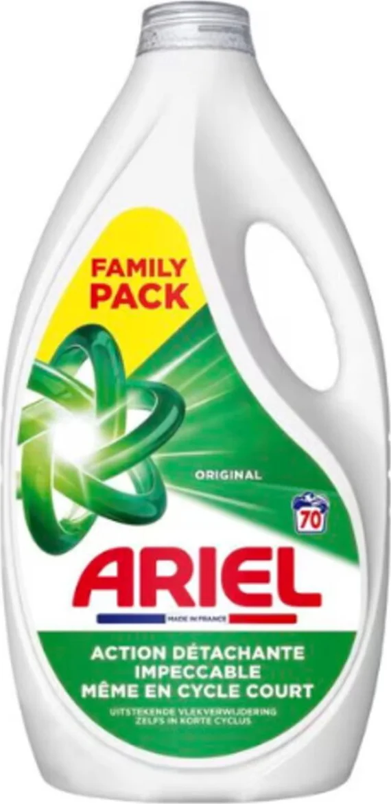 4x Ariel Wasmiddel Original 70 Wasbeurten 3150 ml