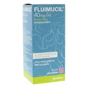Fluimucil 40mg (4%) Drank Forte 200ML