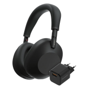 Sony WH-1000XM6 Zwart + BlueBuilt Quick Charge Oplader