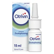 Otrivin Zoutoplossing Neusspray bij een verstopte neus 15ML