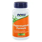 NOW Pepermuntolie Formule Softgels 90SG