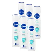 6x NIVEA Deodorant Spray Dry Fresh 150 ml