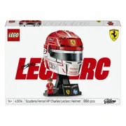 LEGO Editions Scuderia Ferrari HP helm van Charles Leclerc 43014