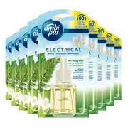 9x Ambi Pur Elektrische Geurverspreiders Navulling Morning Dew
