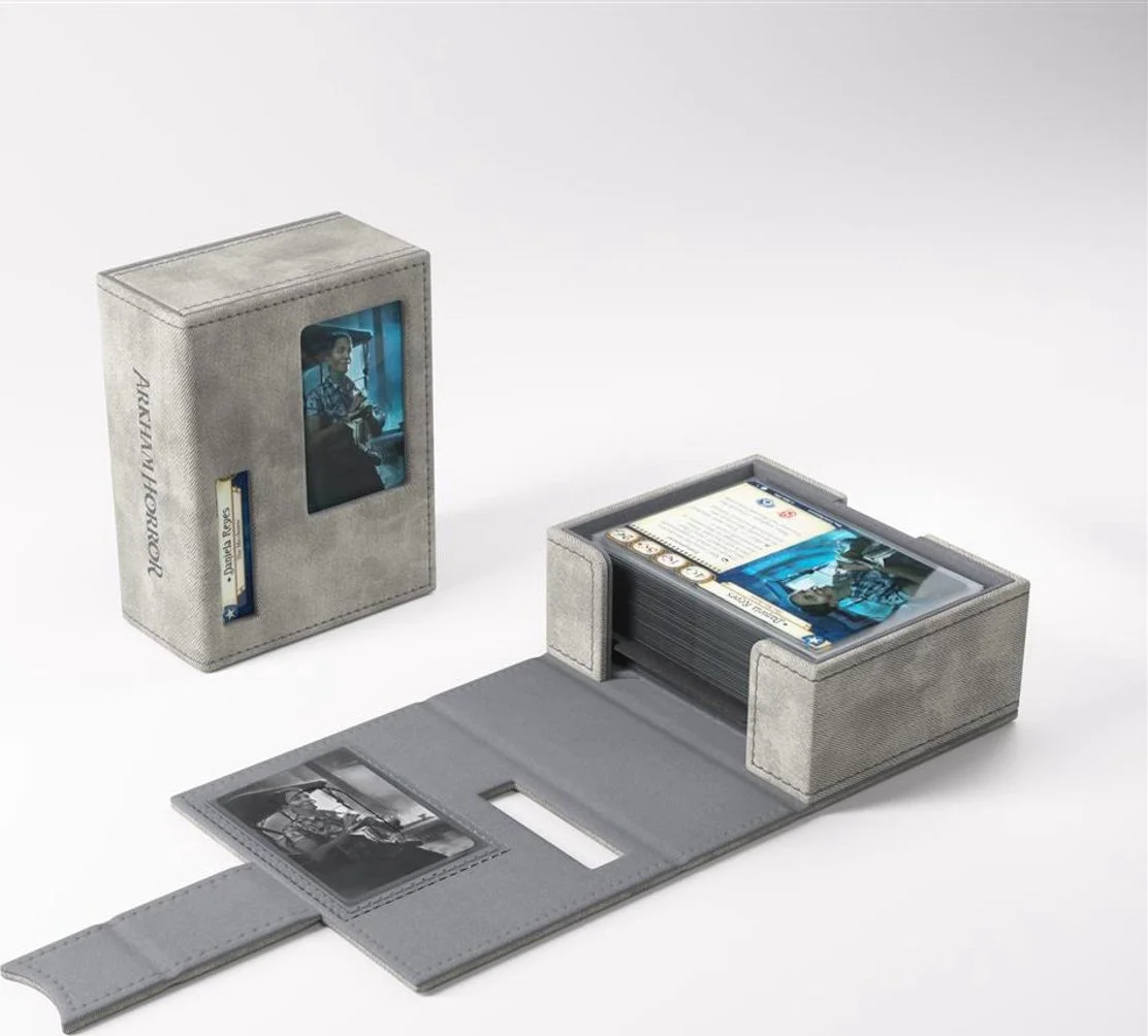 Arkham Horror Investigator Deck Box Neutral Gray