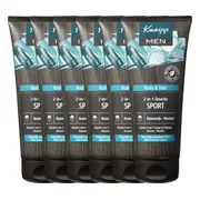 6x Kneipp Douche Men 2-in-1 Sport 200 ml