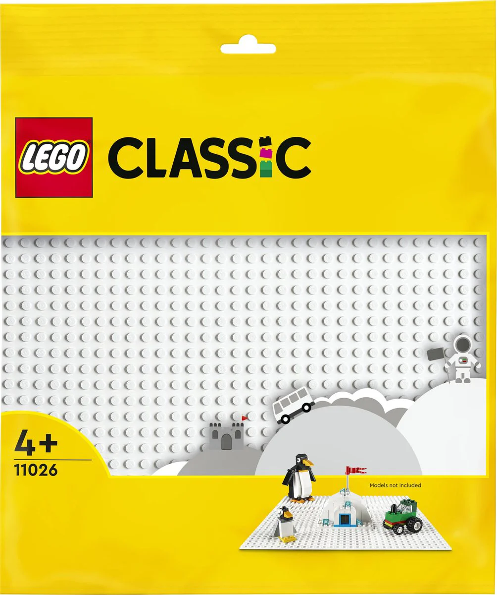 LEGO Classic Witte bouwplaat 11026