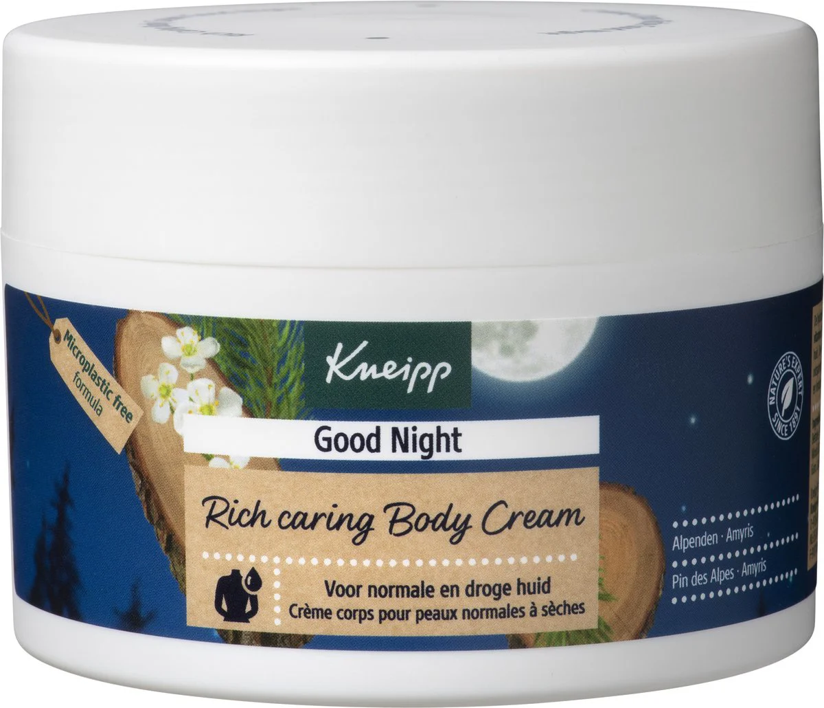 Kneipp Rich Caring Bodycrème Good Night 200 ml