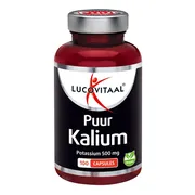 Lucovitaal Kalium Potassium Puur 500mg 100 capsules