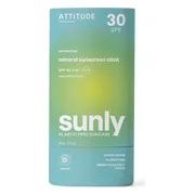 Attitude Sunly Zonnebrandstick SPF30 Parfumvrij 60g