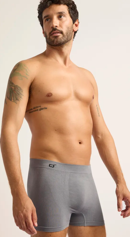 Boody Naadloze Herenboxer Charcoal Extra Large