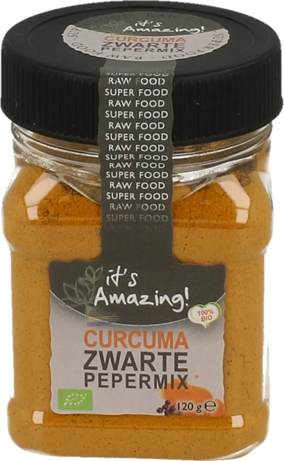 Its Amazing Curcuma Zwarte Pepermix 120GR