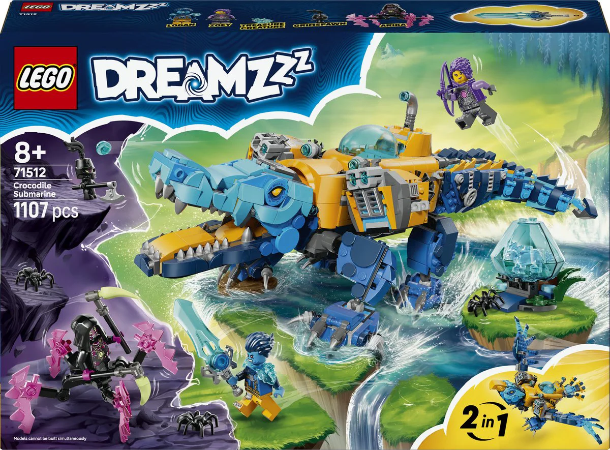 LEGO DREAMZzz Krokodilonderzeeër 71512