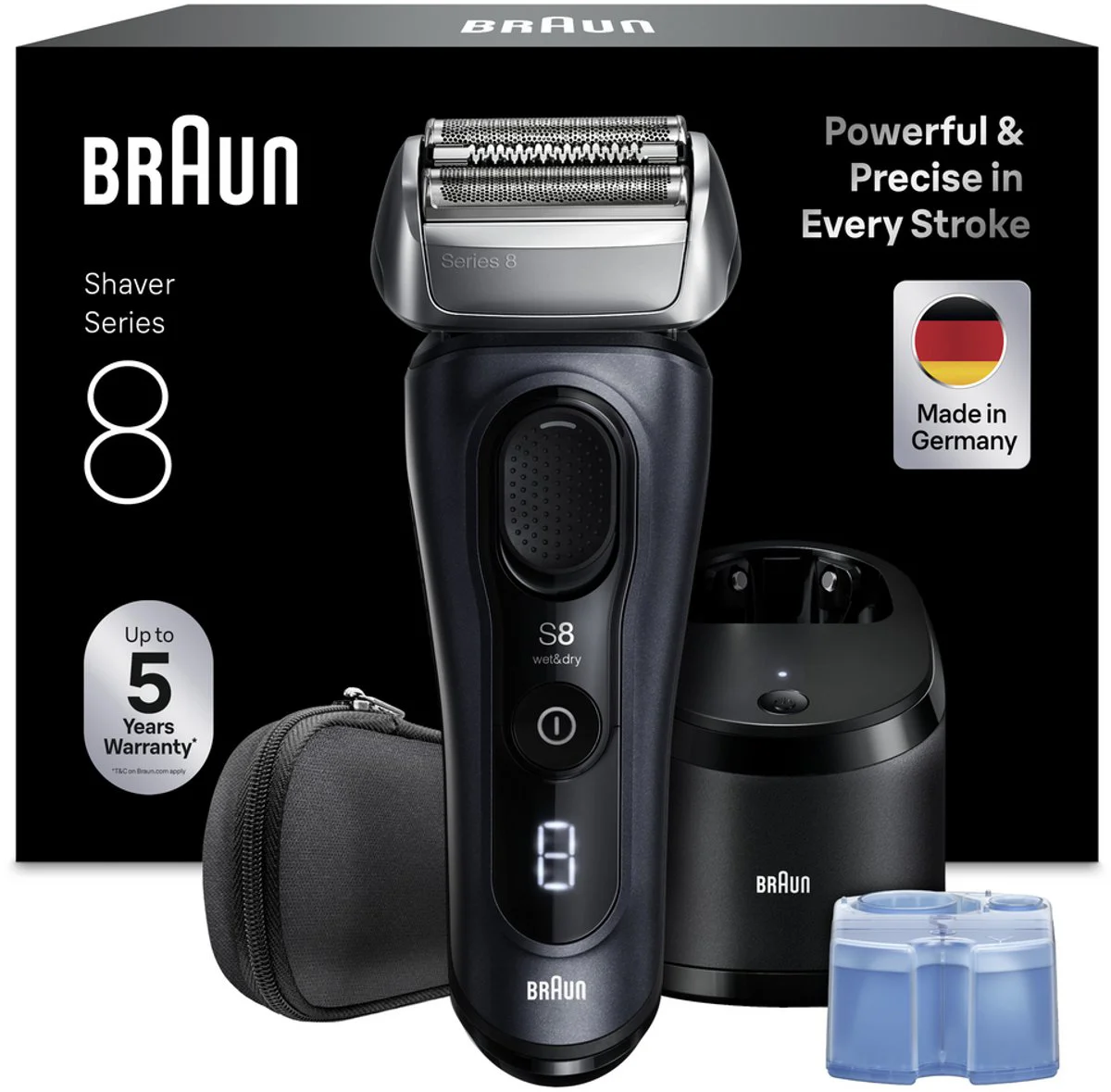 Braun Series 8 8663CC Grijs