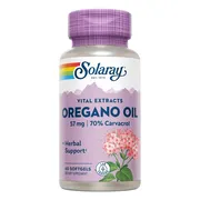 Solaray Oregano Olie Carvacrol Softgels 60SG