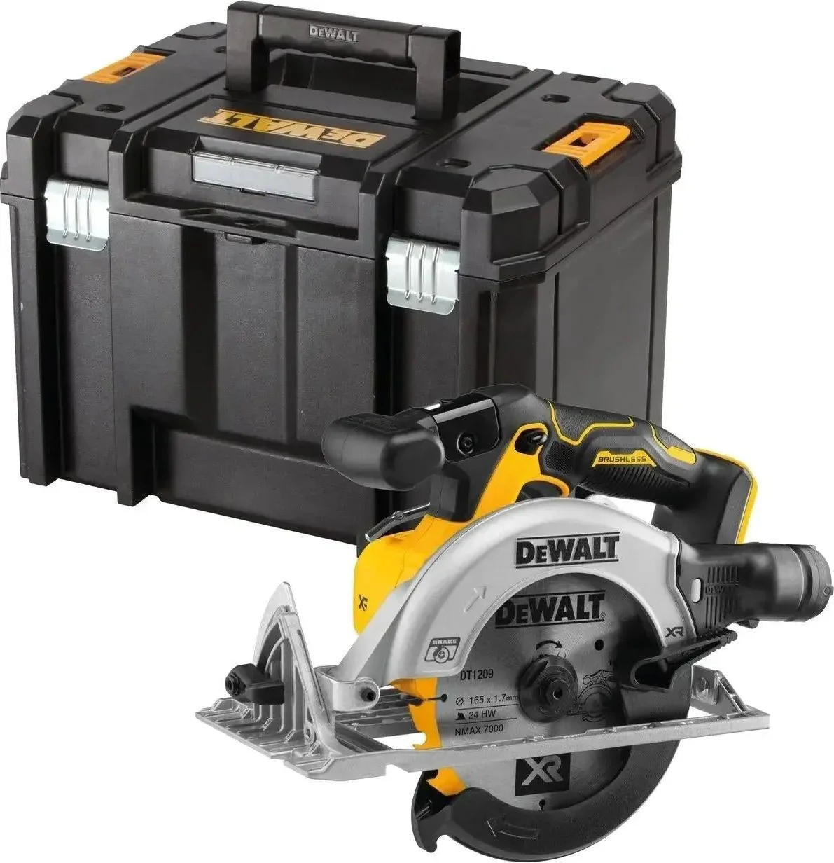 DeWALT DCS565NT Accu cirkelzaag 165mm 18V XR Basic Body in TSTAK