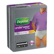 Depend Underwear Man Super L/XL 9ST