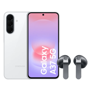 Samsung Galaxy A37 256GB Wit 5G + Samsung Galaxy Buds4 Zwart