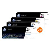 HP 415X Toner Combo Pack (2 stuks)
