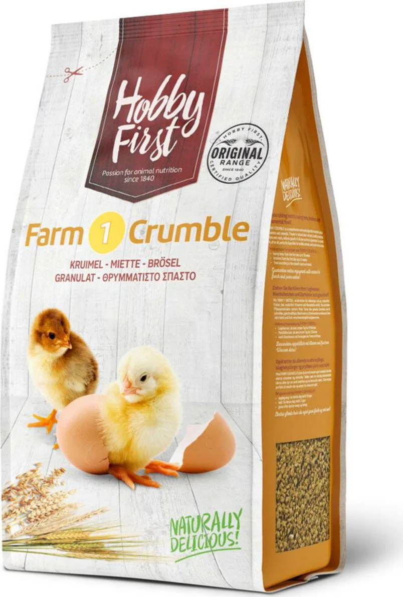 3x HobbyFirst Farm 1 Kruimel 4 kg
