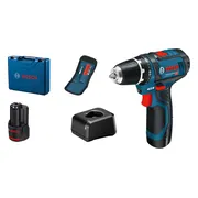 Bosch Professional GSR 12V-15 Accu schroefboormachine 12V 2.0Ah in koffer - 060186810G