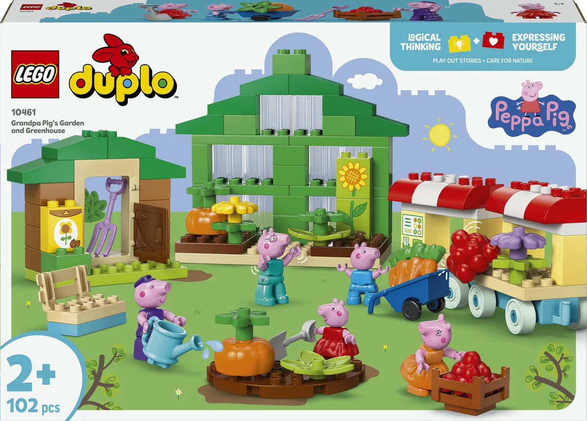 LEGO DUPLO De tuin en kas van Opa Big 10461