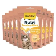 8x GimCat Kattensnack Nutri Taurine Bites 40 gr