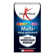 Lucovitaal Multi+ Weerstand Hoog Gedoseerd 60 kauwtabletten
