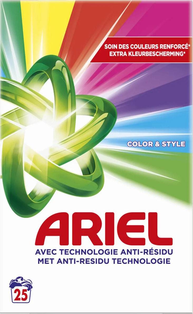 Ariel Waspoeder Color 25 Wasbeurten 1,375 kg