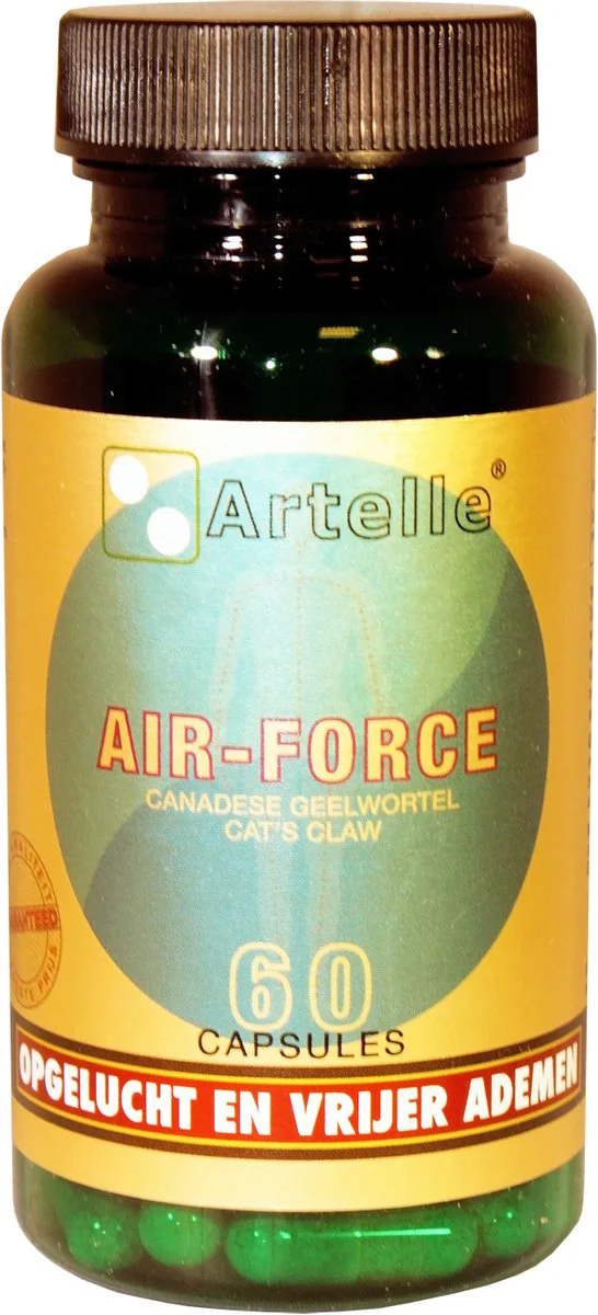 Artelle Air Force Weerstand Capsules 60CP