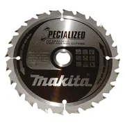 Makita B-33093 Cirkelzaagblad Hout (noest/spijker) | Specialized | 165 x 2,0 x 20 mm | 24-tands