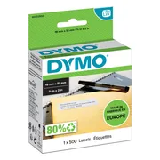 DYMO Verwijderbaar Etiket 19 x 51 mm 500 stuks