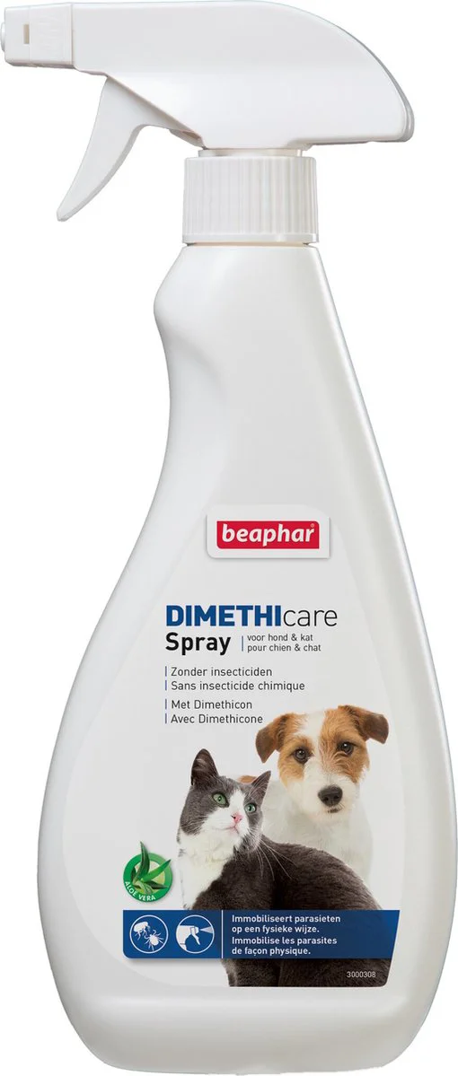 Beaphar DIMETHIcare Spray Hond & Kat 500 ml