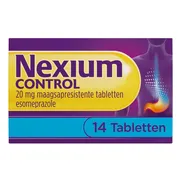 Nexium Control Tabletten - voor brandend maagzuur 14TB