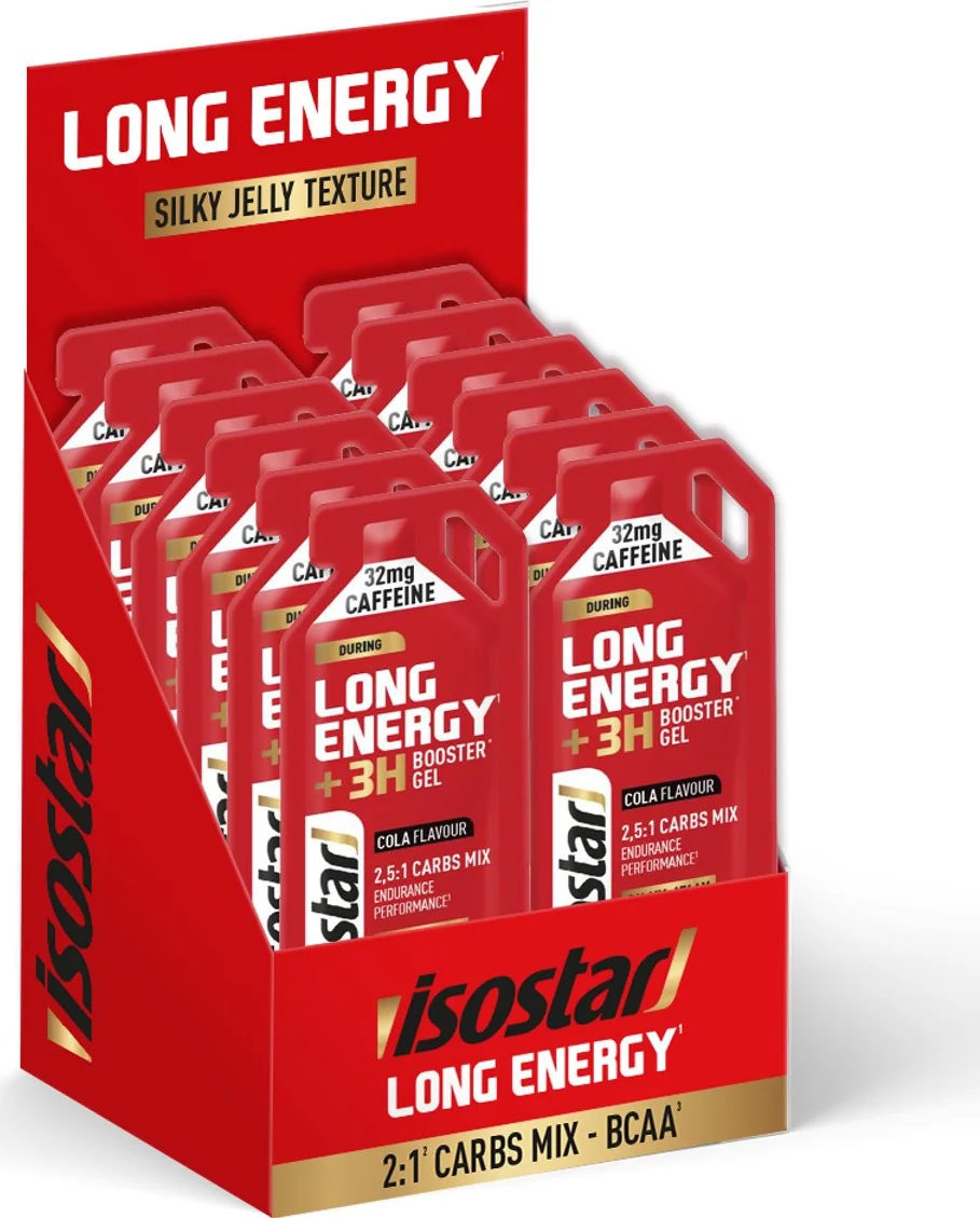 Isostar Long Energy +3H Gel Cola 12x40 gr