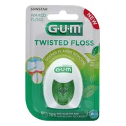 GUM Twisted Floss Minty Green Tea