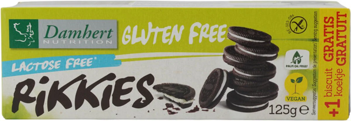 Damhert Gluten Free Rikkies 125GR