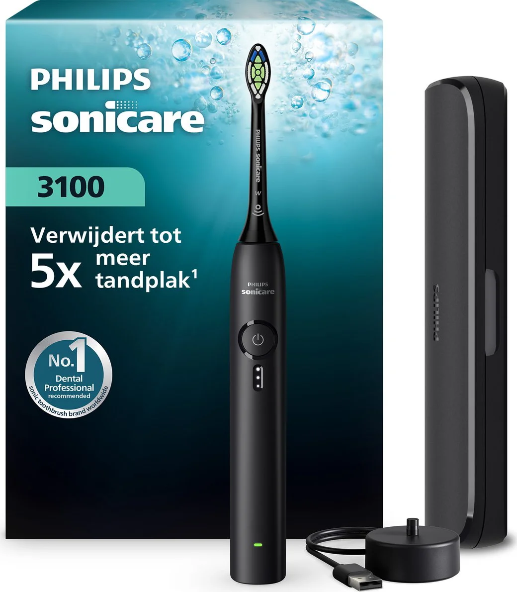 Philips Sonicare 3100 Series HX4033/32 Zwart