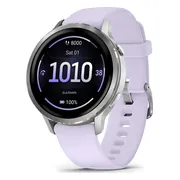 Garmin Venu 4 Zilver/Paars 41 mm