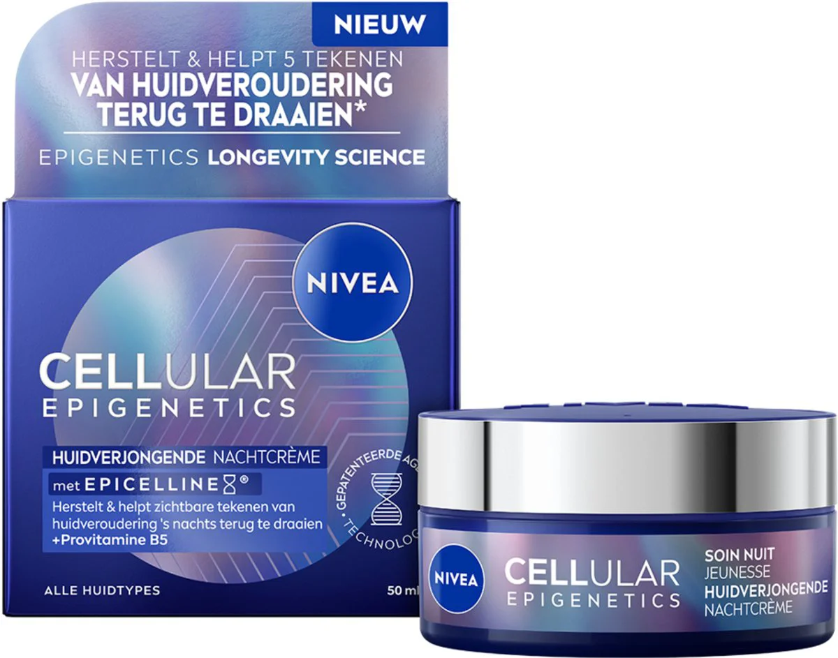 Nivea Cellular Epigenetics Huidverjongende Nachtcrème 50ML