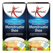 2x Lucovitaal Vrouwenmantel Menstruatie Thee Vegan 20 stuks