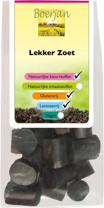 Boerjan Drop Lekker Zoet 150GR