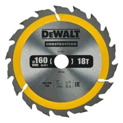 DeWALT Cirkelzaagblad voor Hout | Extreme | Ø 184mm Asgat 16mm 28T - DT4031-QZ