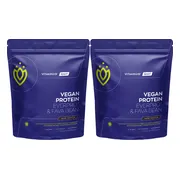 2x Vitakruid Vegan Protein EverPro & Fava Bean Soft Vanilla 921 gr