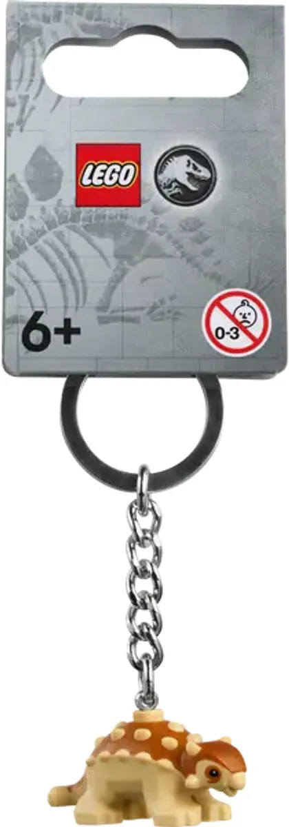 LEGO Baby Ankylosaurus sleutelhanger
