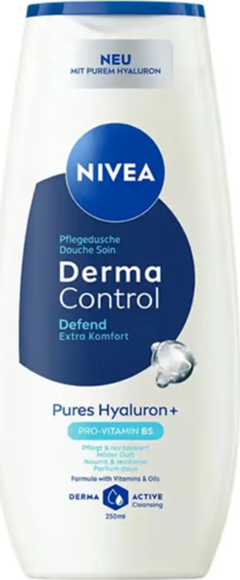 24x NIVEA Douchegel Derma Control Defend 250 ml