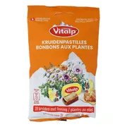 Vitalp Kruidenpastilles Honing 75GR