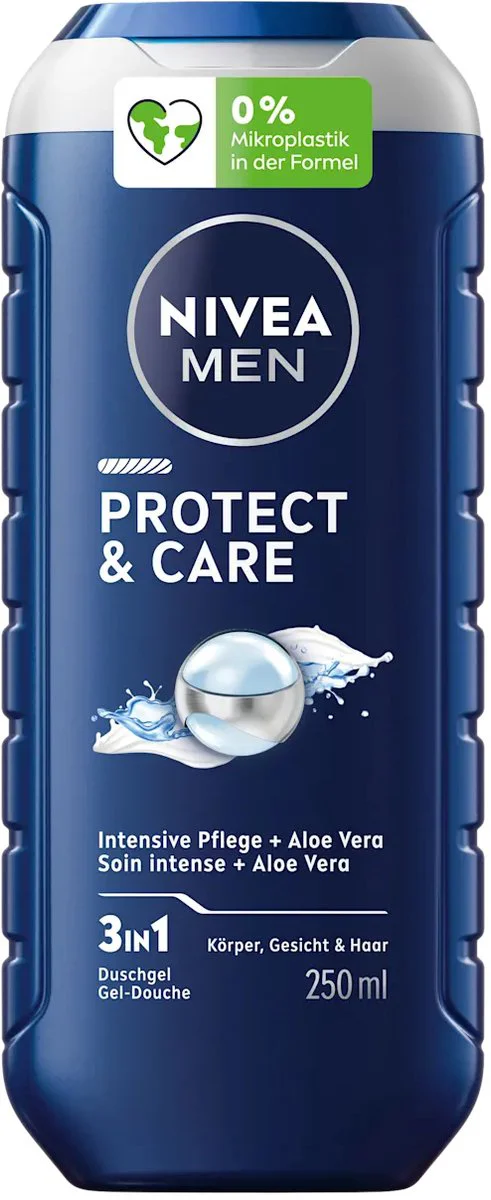 NIVEA Men Shampoo & Douchegel 3in1 Protect & Care 250 ml