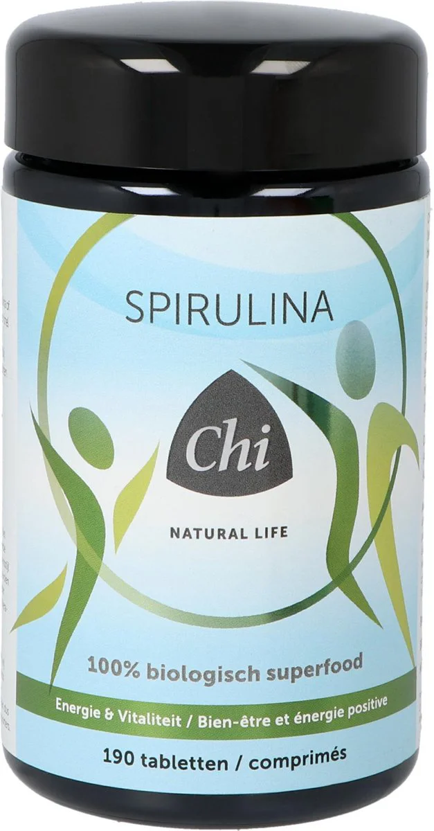 Chi Natural Life Spirulina 500mg Tabletten 190TB