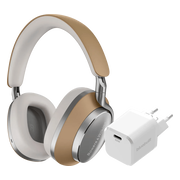 Bowers & Wilkins Px8 Bruin + BlueBuilt Power Delivery Oplader met Usb C Poort 20W Wit